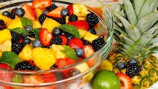 Fruit Salad with Dressing [upl. by Gervais]