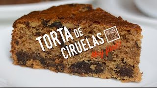 Torta de Ciruelas muy fácil de preparar [upl. by Aisanat386]