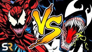 Venom vs Carnage Which Symbiote Is Stronger [upl. by Pincas370]