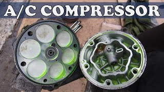 How a Variable AC Compressor Works [upl. by Erdnoid]