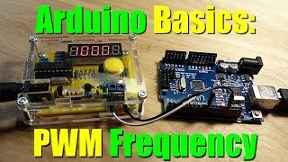 Arduino Basics Change your PWM Frequency [upl. by Patterman]