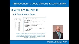 84a  Test Benches  Basics [upl. by Leoline]