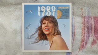 Taylor Swift  1989 Taylors Version Tangerine Edition VINYL UNBOXING [upl. by Wilbert]