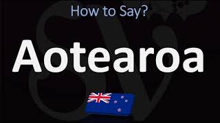 How to Pronounce Aotearoa NEW ZEALAND MAORI [upl. by Ahselak]