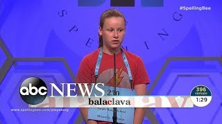 Girl makes history at National Spelling Bee [upl. by Iorgos]