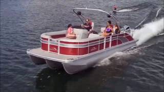 Pontoon Watersports  Wakeboarding Tubing Skiing [upl. by Kore]