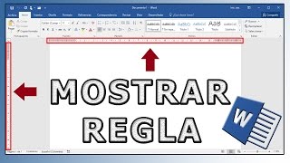 Como ver regla de Word en Office Word 2016 [upl. by Dodds621]