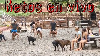 Retos y mucha diversion en la presa EN VIVO [upl. by Nyrehtac]