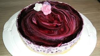 HeidelbeerJoghurtTorte  Muttertagstorte [upl. by Selina]