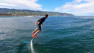 Hydrofoil Surf Heaven in Hawaii [upl. by Fiona]