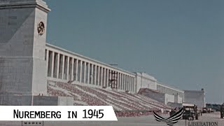 Show for the UStroops at the quotReichsparteitagsgeländequot in Nuremberg April 1945 [upl. by Rabjohn484]