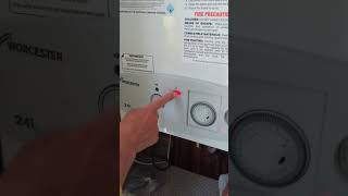 Caravan Worcester 24i junior boiler reset [upl. by Cudlip]