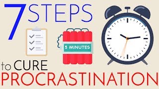 Procrastination – 7 Steps to Cure [upl. by Eudoca]