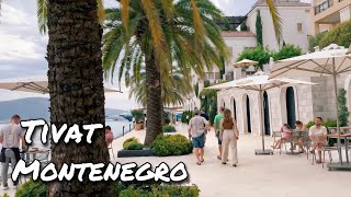 Tivat Montenegro 🇲🇪 Walking Tour 4K [upl. by Nnylhtak]