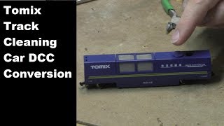 Tomix Track Cleaning Car DCC Conversion [upl. by Kataway]