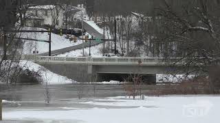 021922 Meadville PA  Winter Flooding [upl. by Melda339]