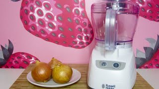 How To Use A Food Processor To Chop Onions [upl. by Ylrebmi]