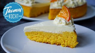 MandelOrangen Kuchen ohne Mehl  Thomas kocht [upl. by Egidio]