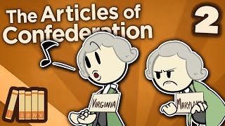 The Articles of Confederation  Ratification  Extra History  Part 2 [upl. by Anes]