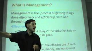 Principles of Management  Lecture 01 [upl. by Stephannie]