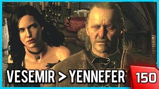 The Witcher 3 ► Vesemir Takes no s from Yennefer 150 PC [upl. by Christopher]