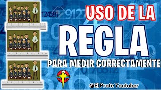 ¿Cómo usar la regla correctamente [upl. by Ahsitaf]