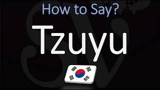 How to Pronounce Tzuyu TWICE [upl. by Julius]