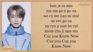 NCT U  Know Now Easy Lyrics [upl. by Dadinirt]