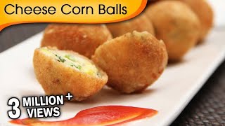 Cheese Corn Balls  Quick Easy To Make Party Appetizer Recipe By Ruchi Bharani [upl. by Atinomar]