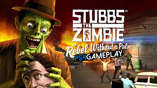 Stubbs the Zombie in Rebel Without a Pulse Gameplay PS4 [upl. by Ahsilra]