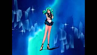 Sailor Moon  Neptune  All Attacks and Transformation [upl. by Latsyrc676]