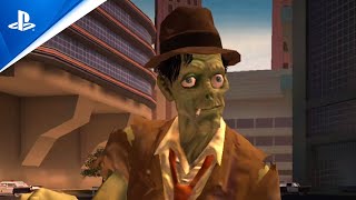 Stubbs the Zombie  Announcement Trailer  PS4 [upl. by Anigger]