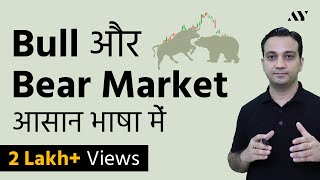 Bull Market amp Bear Market  Explained in Hindi [upl. by Ver833]