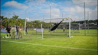 ¡ASÍ ENTRENA UN PORTERO PROFESIONAL EN FUERZAS BÁSICAS [upl. by Anelrahc291]