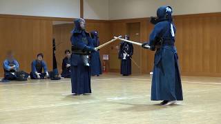 Private Kendo Shiai 7dan vs 7dan [upl. by Japheth]