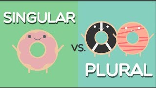 K12 Grade 1  English Plural and Singular [upl. by Nosreh]