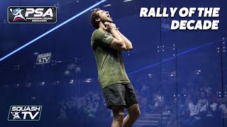 TOP 10 MENS SQUASH RALLIES OF THE DECADE [upl. by Boony544]