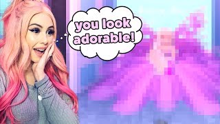 LEAH ASHE GAVE ME A ROBLOX PRINCESS MAKEOVER Royale High Roleplay [upl. by Bowrah104]