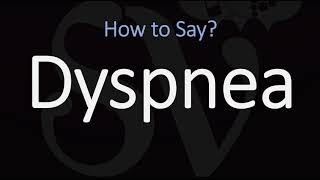 How to Pronounce Dyspnea CORRECTLY Meaning amp Pronunciation [upl. by Nosyk]