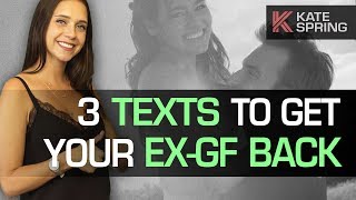 3 Texts To Send Your ExGirlfriend And Win Her Back [upl. by Alyam]