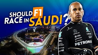 Should F1 race in SAUDI ARABIA [upl. by Werdnaed]