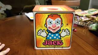 Mattel  Jack in the Musical Box  circa 1971 [upl. by Eneirda]