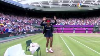 Crip Walk  Serena Williams Snoop and Dre Dance the CWalk at London 2012 Olympics [upl. by Dempstor941]