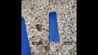 How To Fix An Epoxy Floor With Minor Damage [upl. by Eanom191]