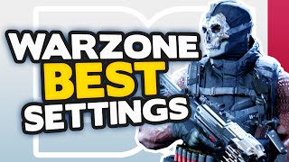 COD Warzone BEST settings for CONSOLE Xbox One amp PS4  PC  Warzone Tips [upl. by Aicital]