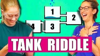 WHICH TANK FILLS FIRST ft Simone Giertz [upl. by Annatsirhc]