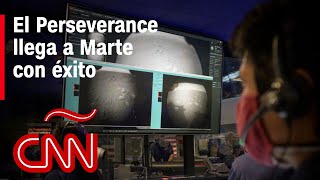 El Perseverance llega a Marte con éxito [upl. by Ateiram]