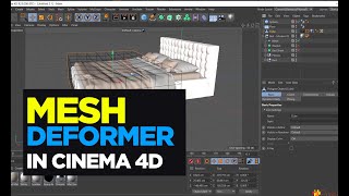 Mesh or Cage Deformer in Cinema 4d and how to use it [upl. by Hui]