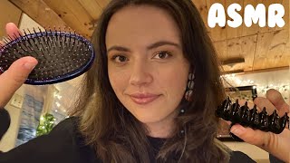 ASMR Cozy Personal Attention  Skincare Hairbrushing Plucking Drawing You amp MORE [upl. by Buddy]