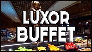 Luxor Buffet Las Vegas FULL TOUR [upl. by Schatz]